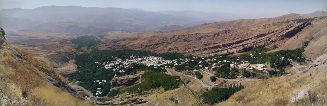 从阿拉穆特城堡看山谷全景 郭建龙