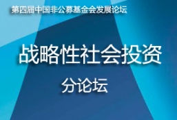 战略性社会投资专题论坛成功举办