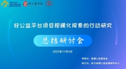 好公益平台规模化探索的行动研究总结会回顾