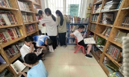 Library project a novel experience for migrant children